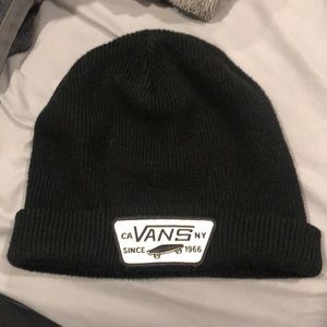 Black Vans Beanie